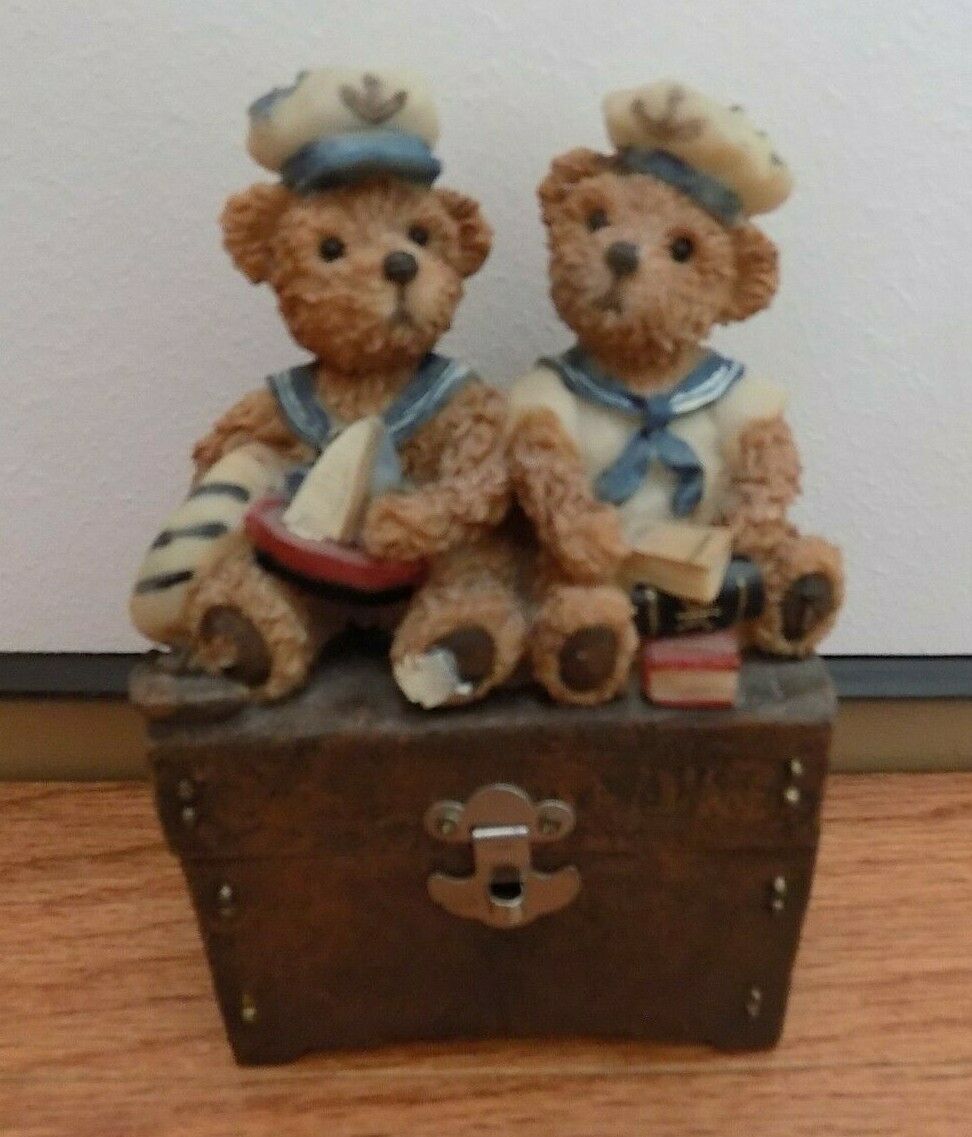 Bank With A Pair Of Bears As Sailors
