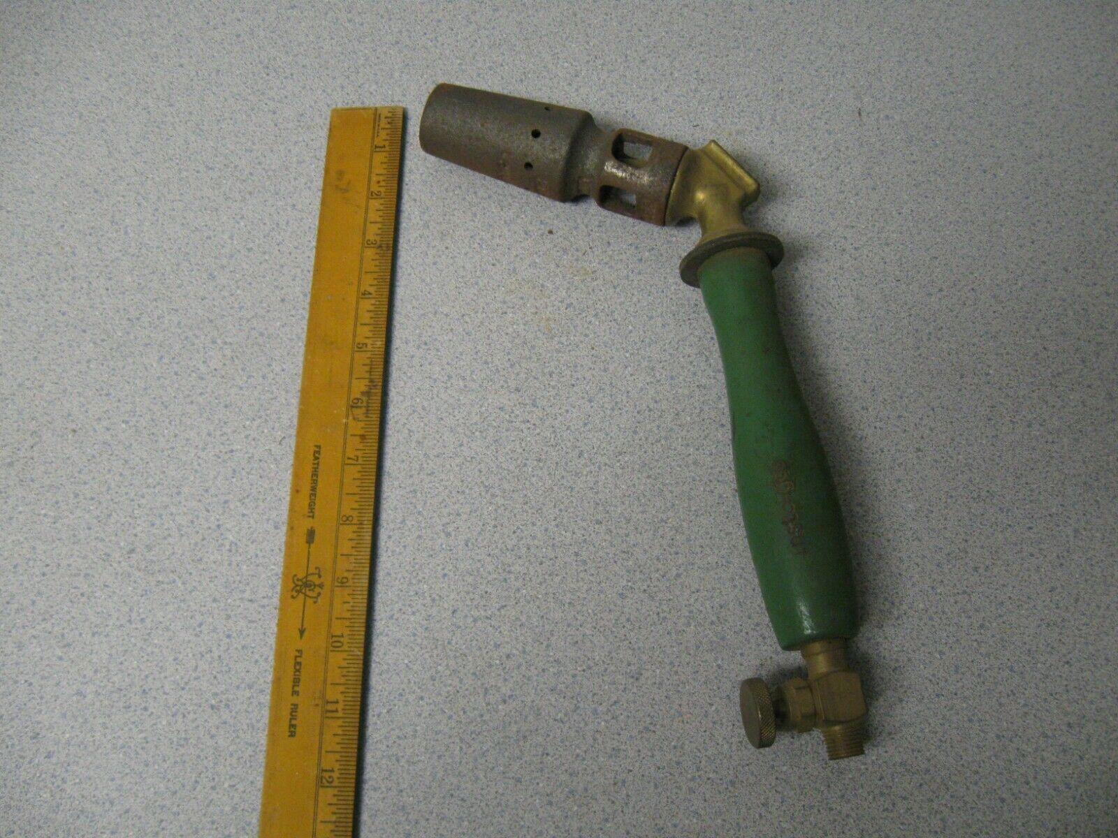 Vintage Insto Gas Torch Head With Cast Iron Tip Type 1g - N0. 4a