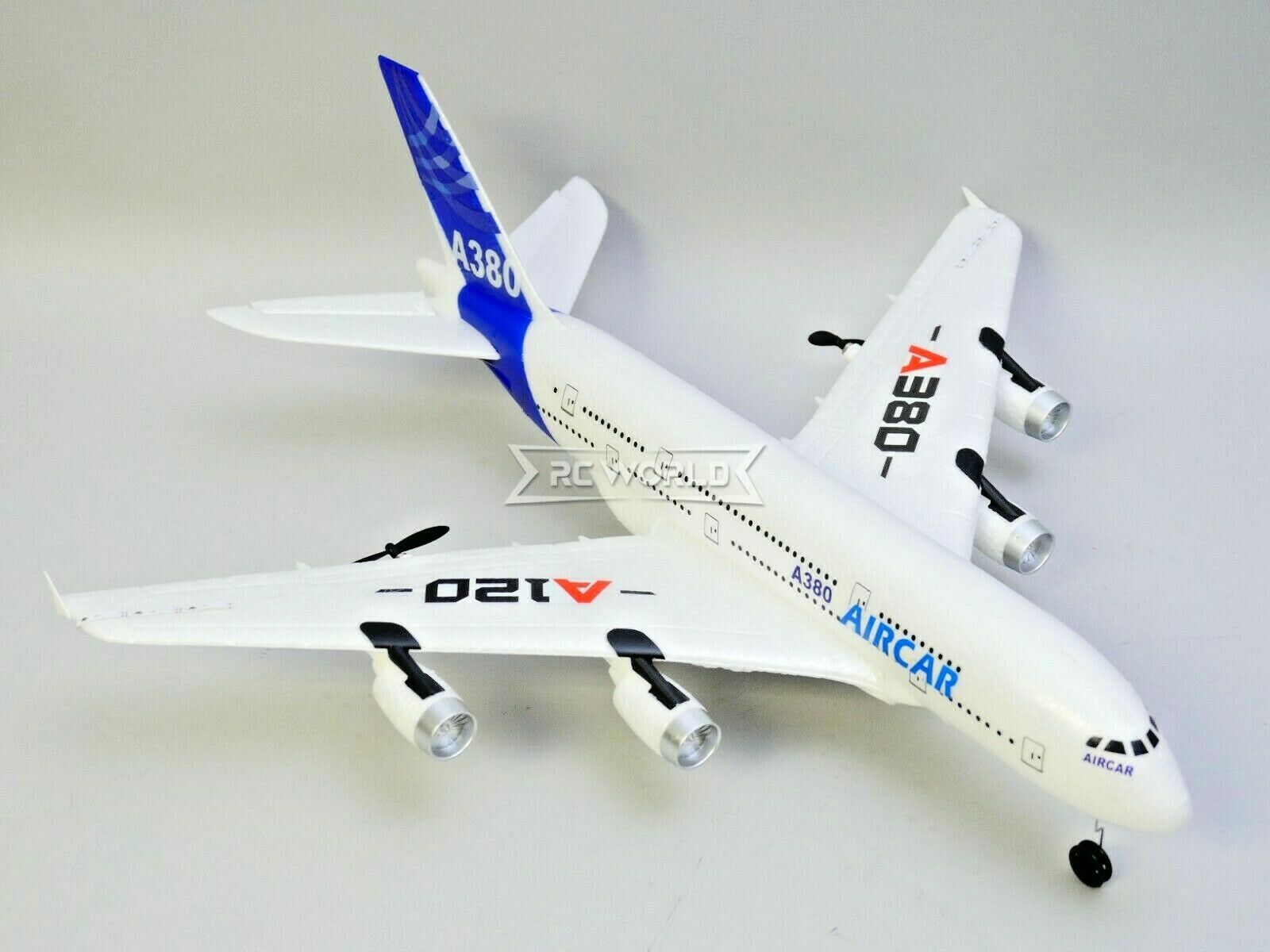 Rc Jetliner Airplane Airbus A380 Electric Micro Plane 3 Channel 2.4ghz -rtf-