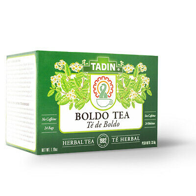 Tadin Boldo Herbal Tea 24 Bags / Te De Boldo Con 24 Bolsas