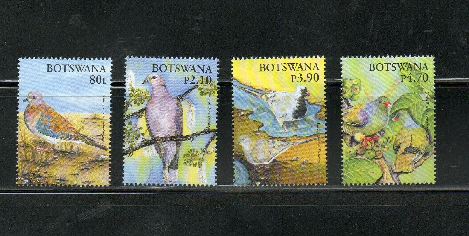 Botswana, 2005, Birds, Doves 4v  Mnh**,