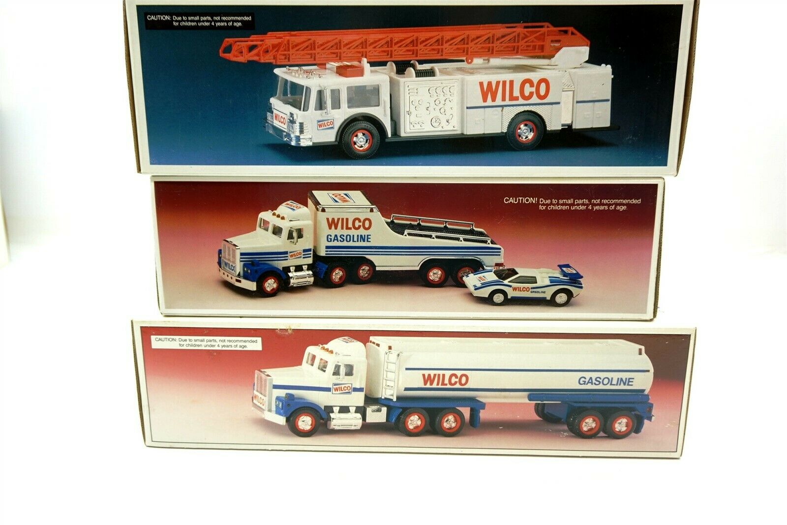 3 Vintage Wilco Gasoline Truck 1990 - 1992 Nrfb Nos Nice Lot ~ Hess Clones