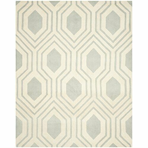 Transitional Rug - Chatham Wool Pile -grey/ivory Style-f