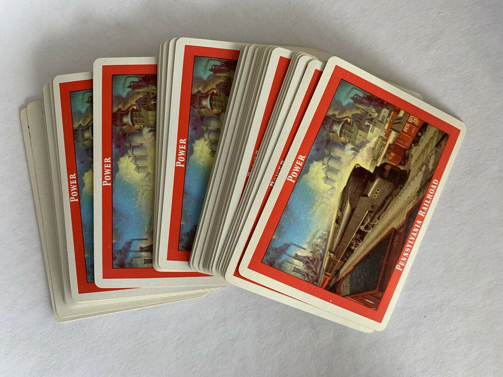 Pennsylvania Railroad Playing Card Deck "power"