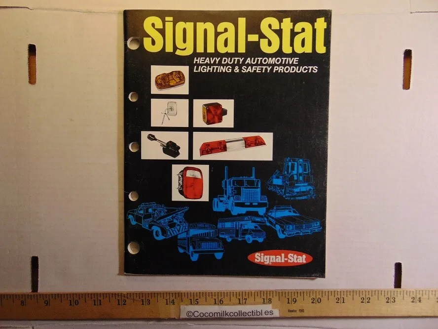 Vintage Signal-stat Heavy Duty Automotive Lighting & Safety Products Catalog