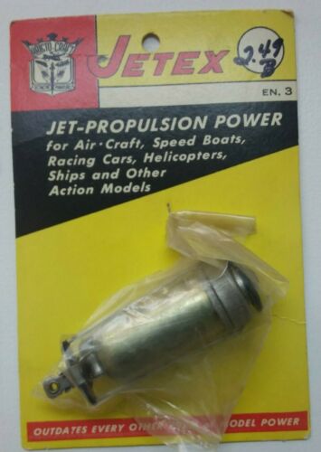 Vintage Jetex En-3  Jet-propulsion Power Nos