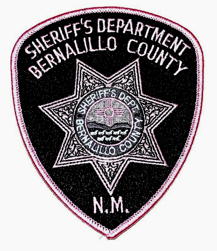 Bernalillo County New Mexico Nm Sheriff Police Patch Breast Cancer Awareness