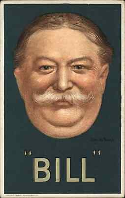 President William Howard Taft Bill John De Yongh C1910 Postcard