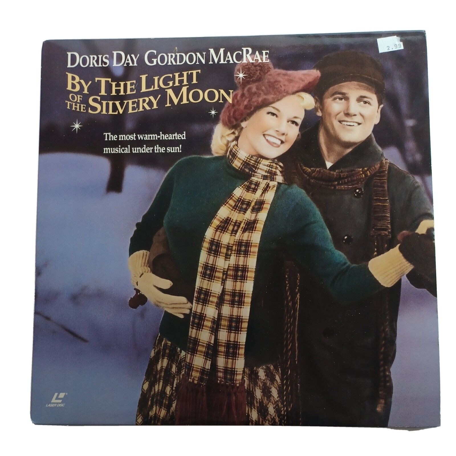By The Light Of The Silvery Moon Laserdisc Ld Vgc Doris Day Gordon Macrae