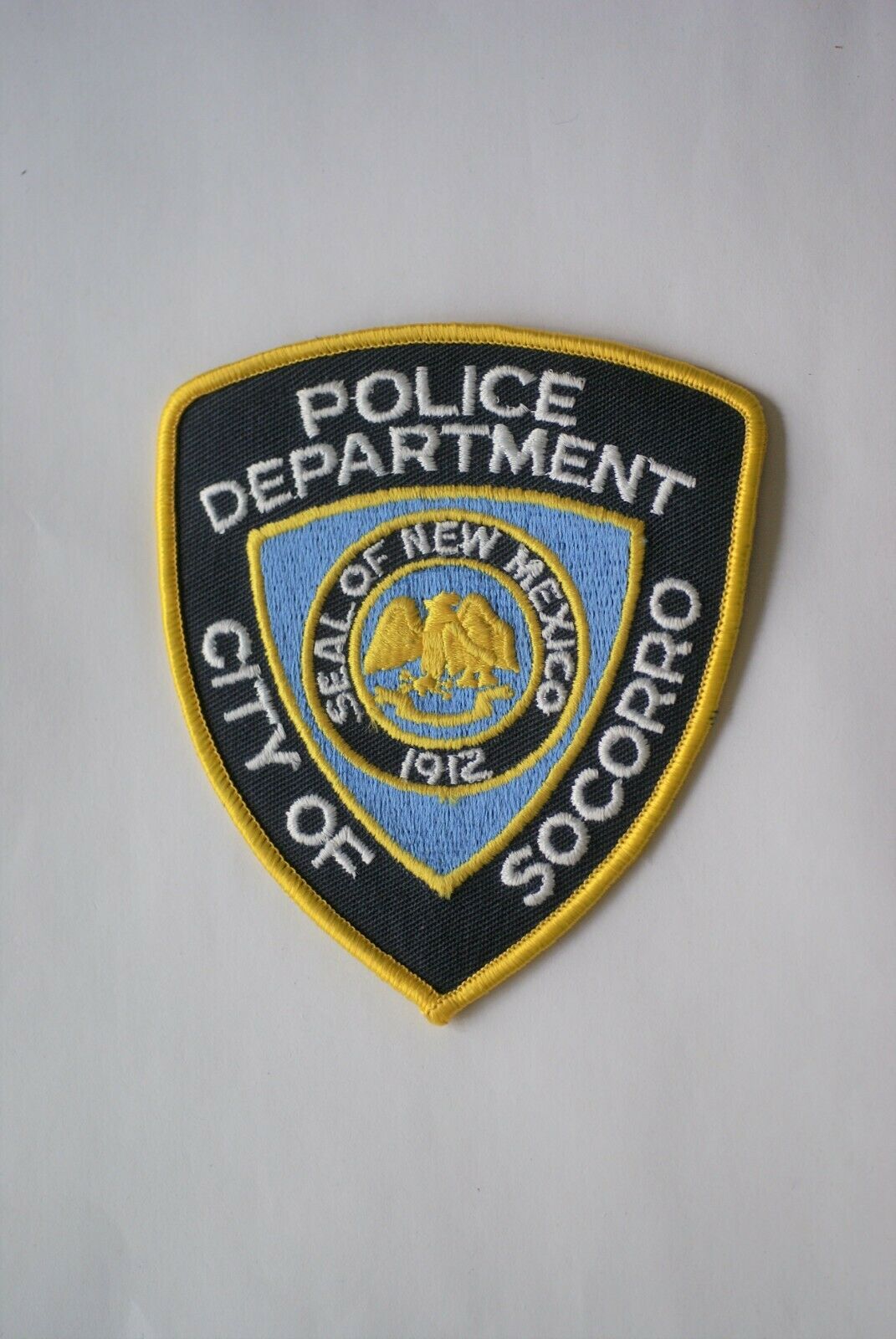 Obsolete City Of Socorro Police Department Patch, New Mexico