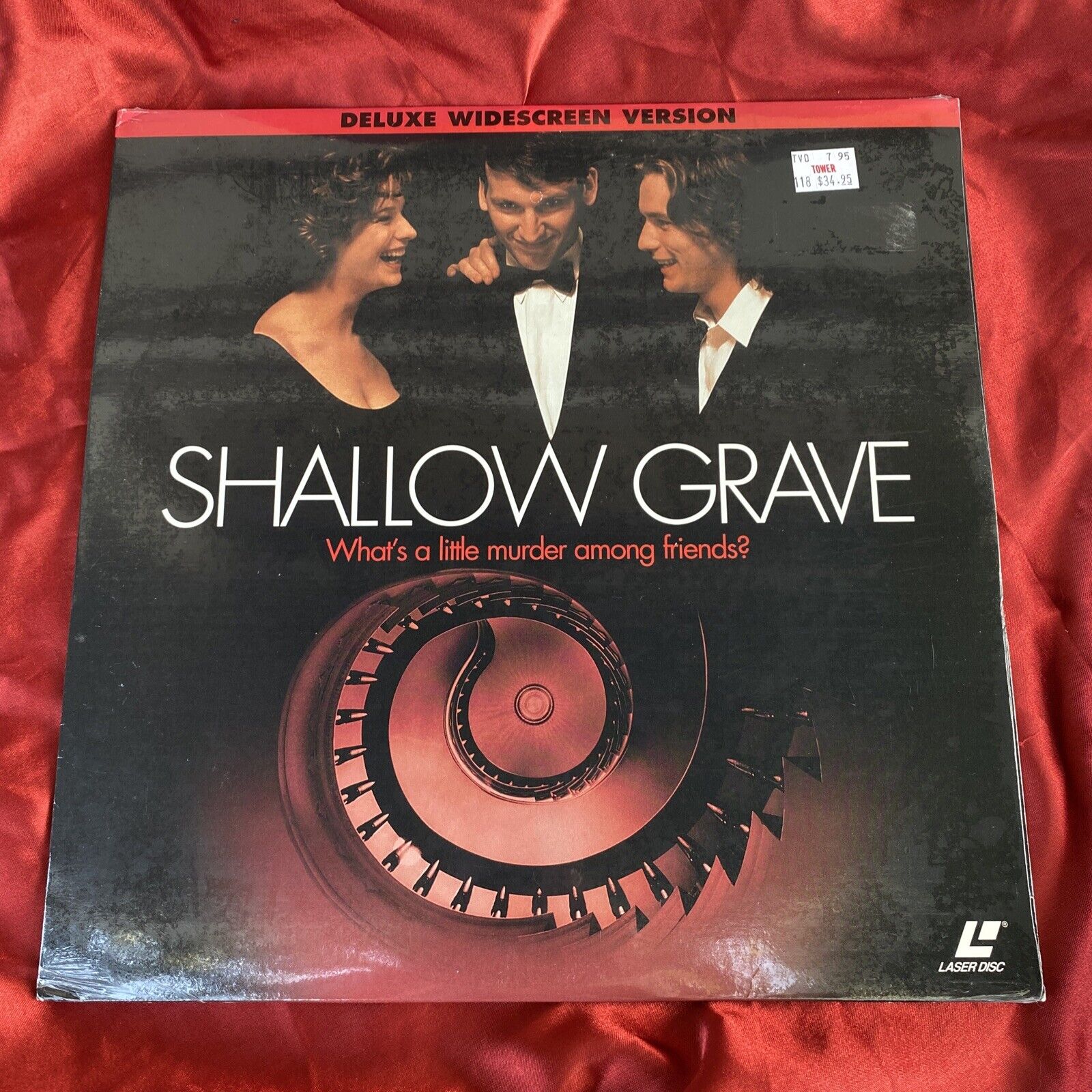 Shallow Grave Deluxe Widescreen Extended Play Laserdisc   Sealed