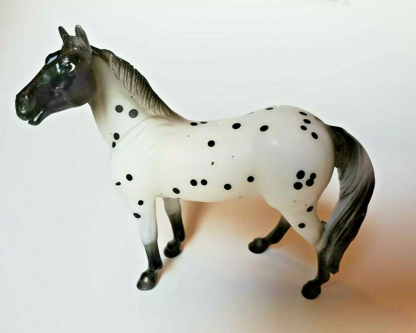 Breyer Horse Stablemate Figure Appaloosa Black & White Speckled 3"