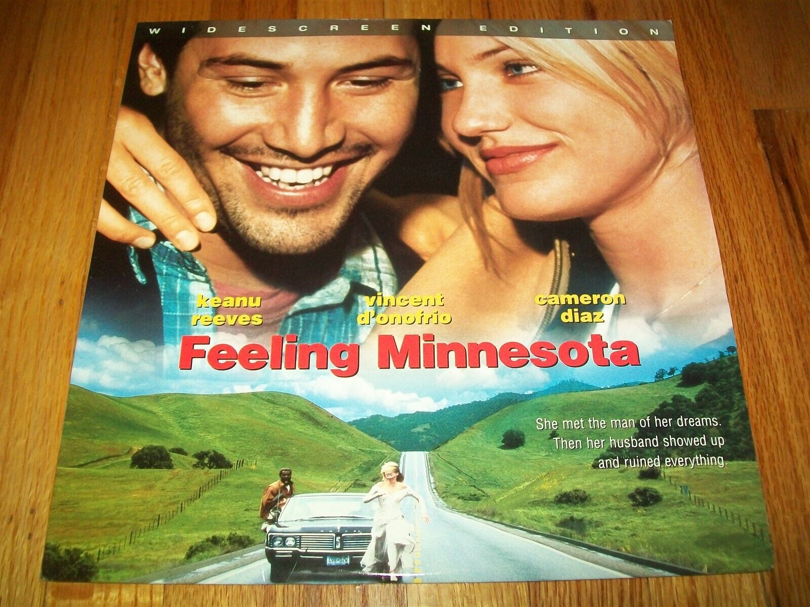 Feeling Minnesota Laserdisc Ld Widescreen Format Very Good Condition Great Film