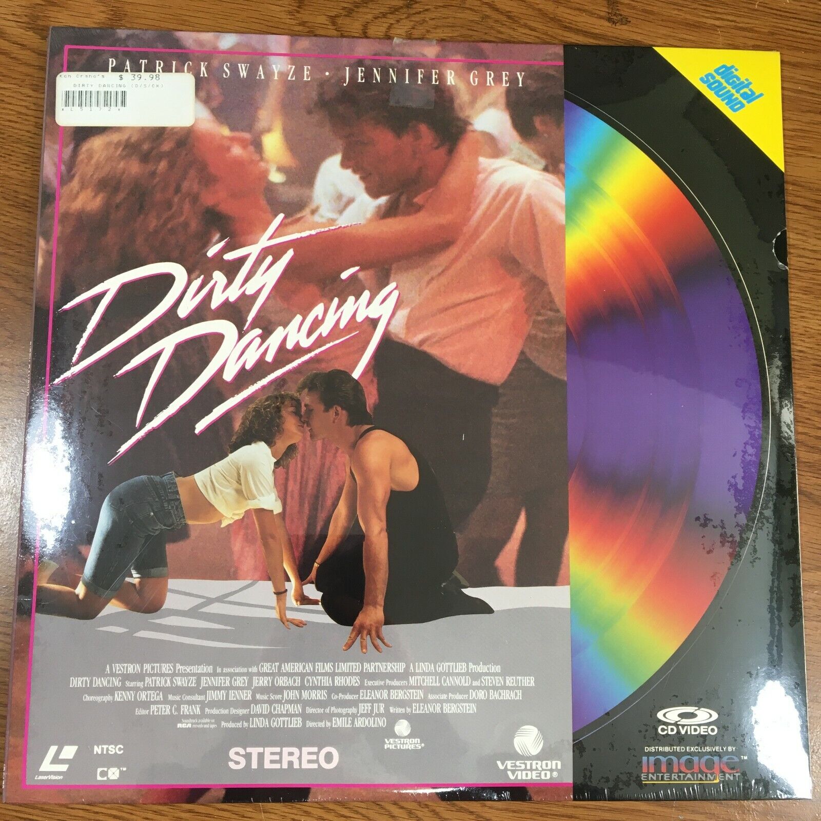 Dirty Dancing On Laserdisc Brand New Sealed Action Comedy Drama Romance