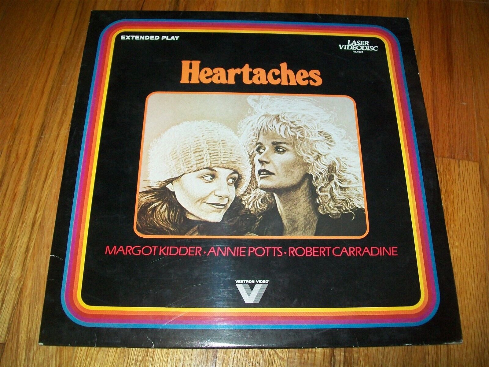 Heartaches Laserdisc Ld Very Good Condition Very Rare Margot Kidder Great Film!