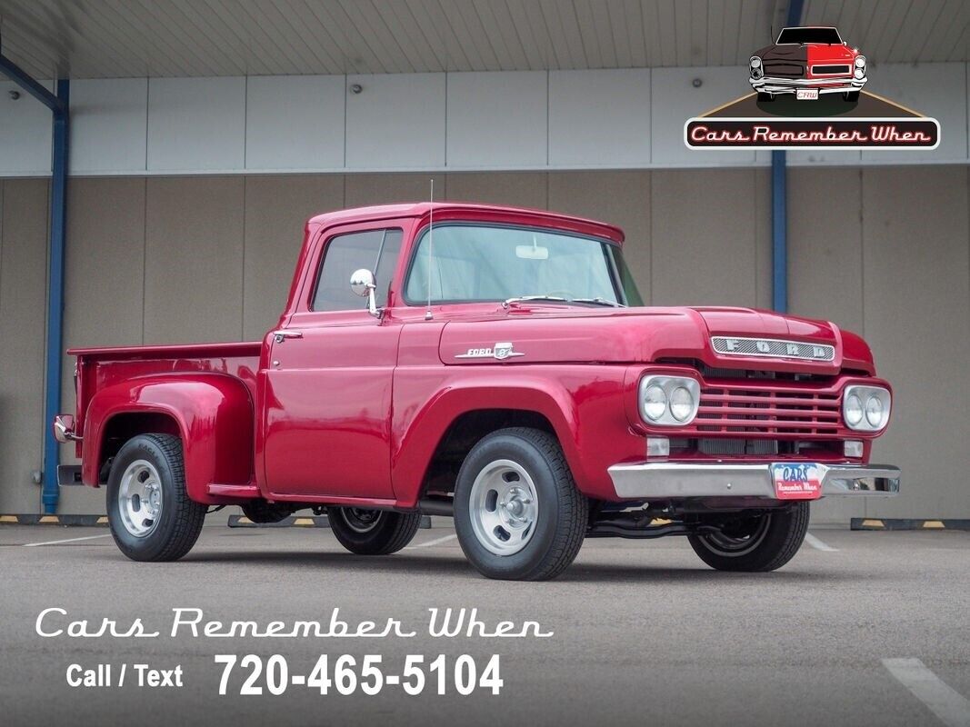 1959 Ford F-100 Restored | 292 V8 Engine Automatic | Shortbed