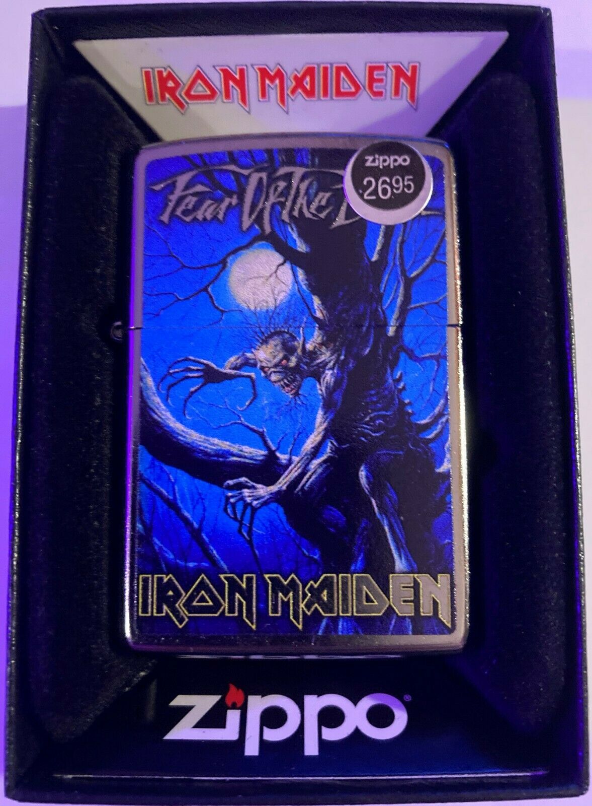 Iron Maiden - Fear Of The Dark (zippo) Brand New