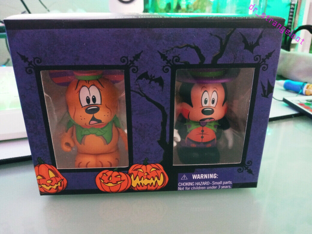 Disney Parks Vinylmation Halloween 2014 Limited Edition Mickey Pluto New In Box