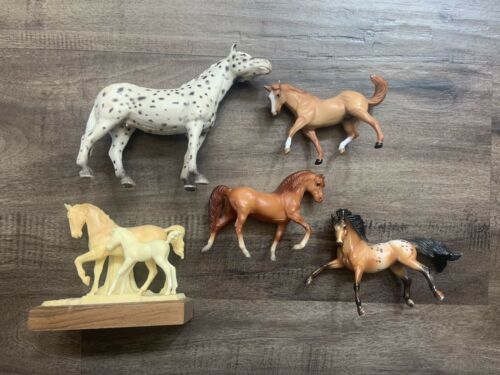 Vintage Rare 1975 1999 Breyer Reeves Horses Schleich Mixed Horse Lot As Is