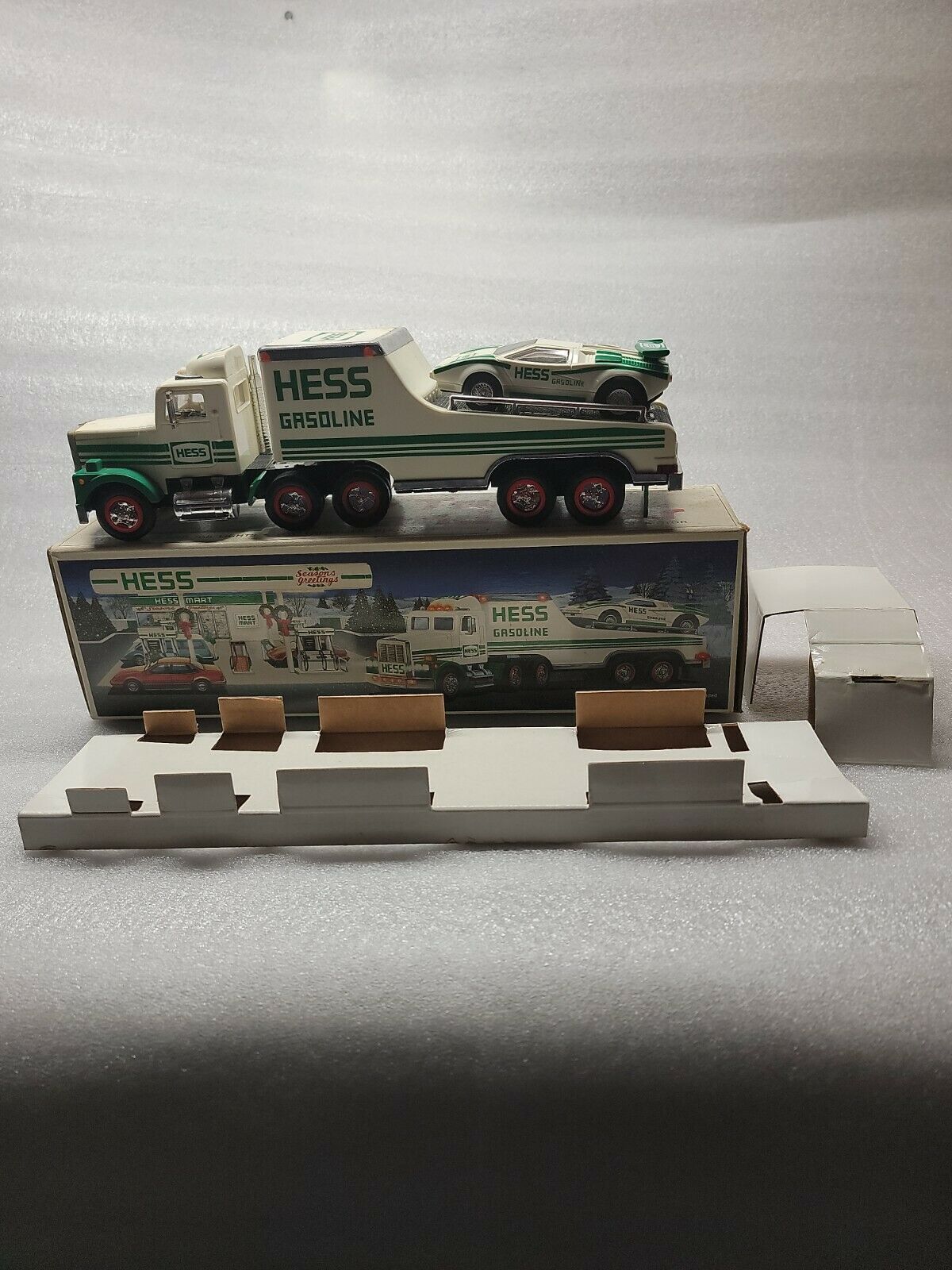 1991 Hess Toy Truck And Racer